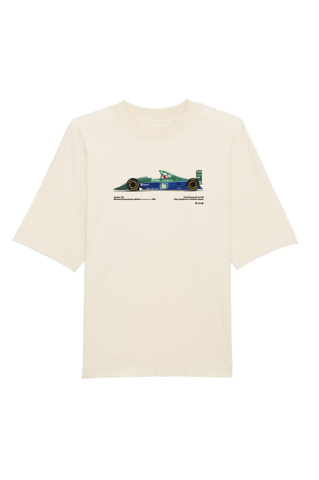 Jordan 191 7Up 1991- Michael Schumacher - T-Shirt